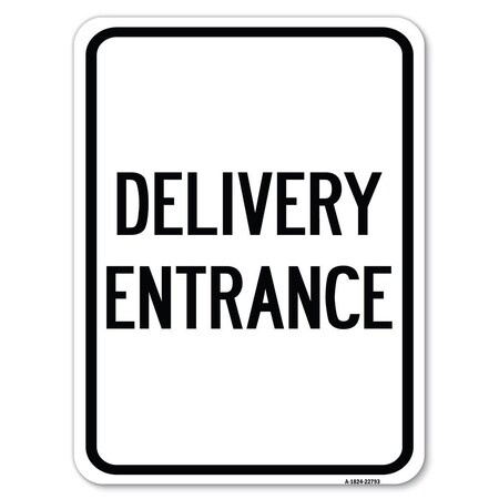 Signmission Safety Sign, 18 in Height, Aluminum, 22793 A-1824-22793